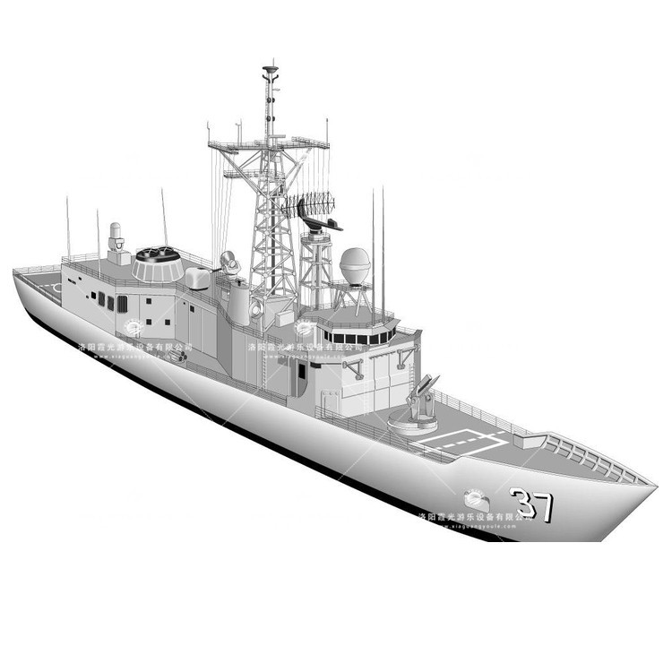 虹口充气侦查船模型